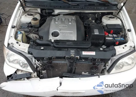 2005 Kia Sedona Ex/Lx из США, поврежденный, VIN KNDUP131256668958